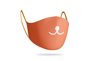Face mask mockup, a Mask Mockup by Radmila (Thumbnail 7 of 8)