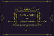 Decorative Vector Ornaments 3, a Decorative Illustration by digiful (Thumbnail 1 of 5)