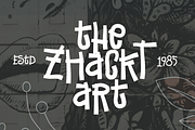 Brackoz - Funky Handwriting Font, a Handwritten Font by Grontype (Thumbnail 4 of 9)