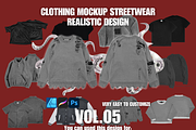Realistic Clothing Mockup Pack, a Hoody Mockup by NYCTHOPILIA STUDIO (Thumbnail 1 of 8)