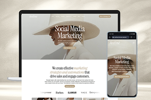 Feminine Framer Template for Coaches, a Landing Page Template by hridoywebdev