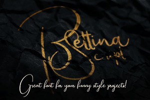 Bettina Script Font