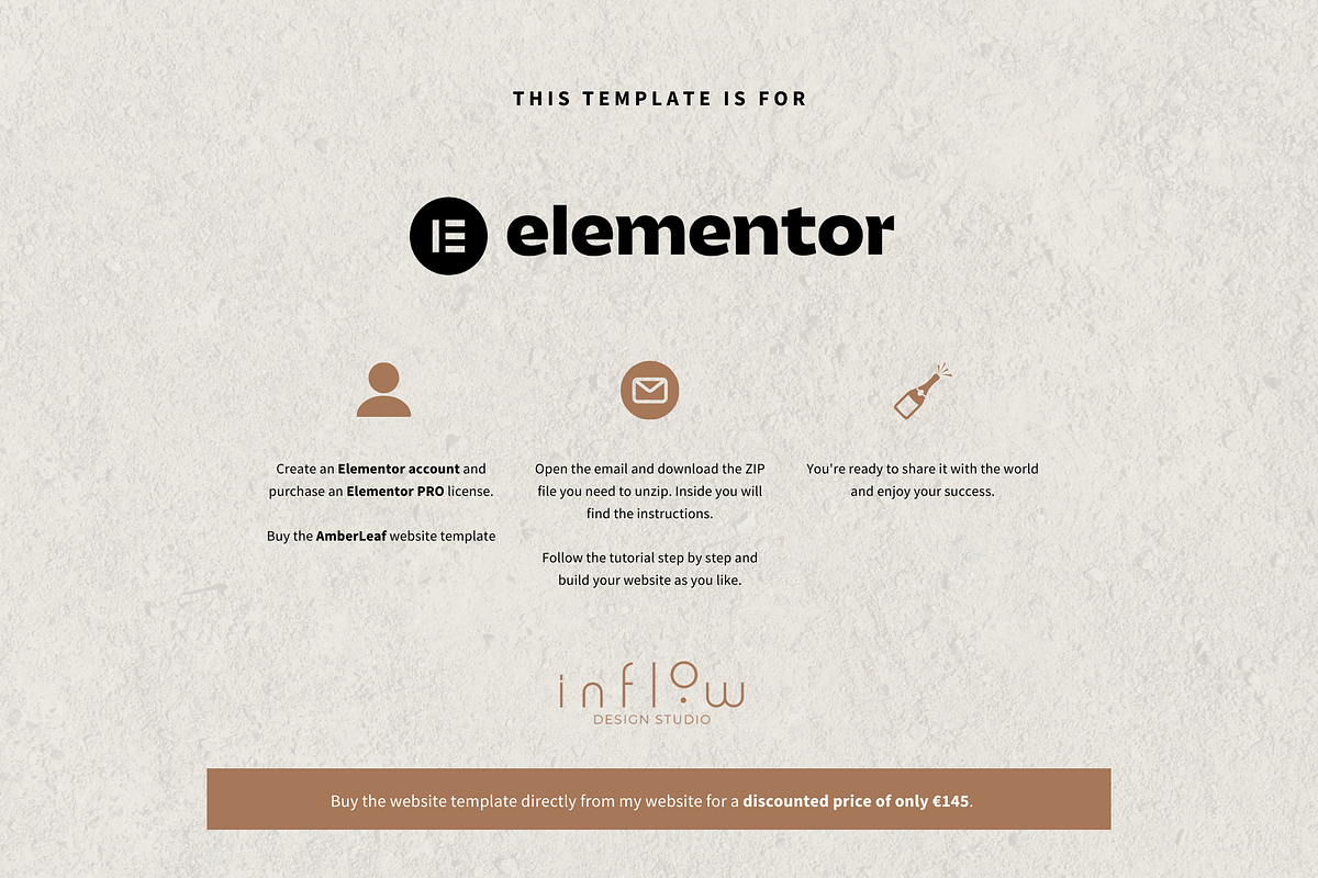 Boho Template Kit Elementor, a WordPress Template by inflowdesignstudio (Photo 8 of 8)