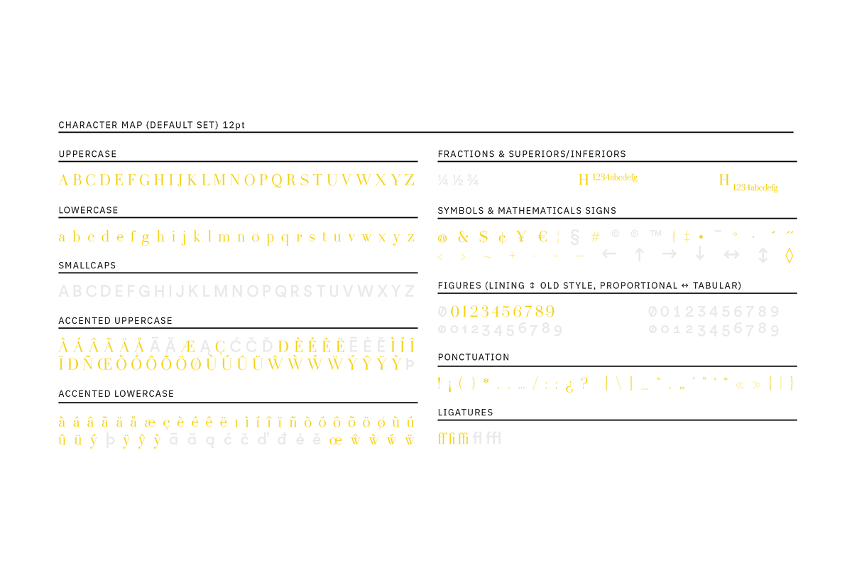 Comte Typeface preview 5