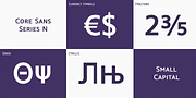 Core Sans N SC, a Sans Serif Font by S-Core (Thumbnail 5 of 6)