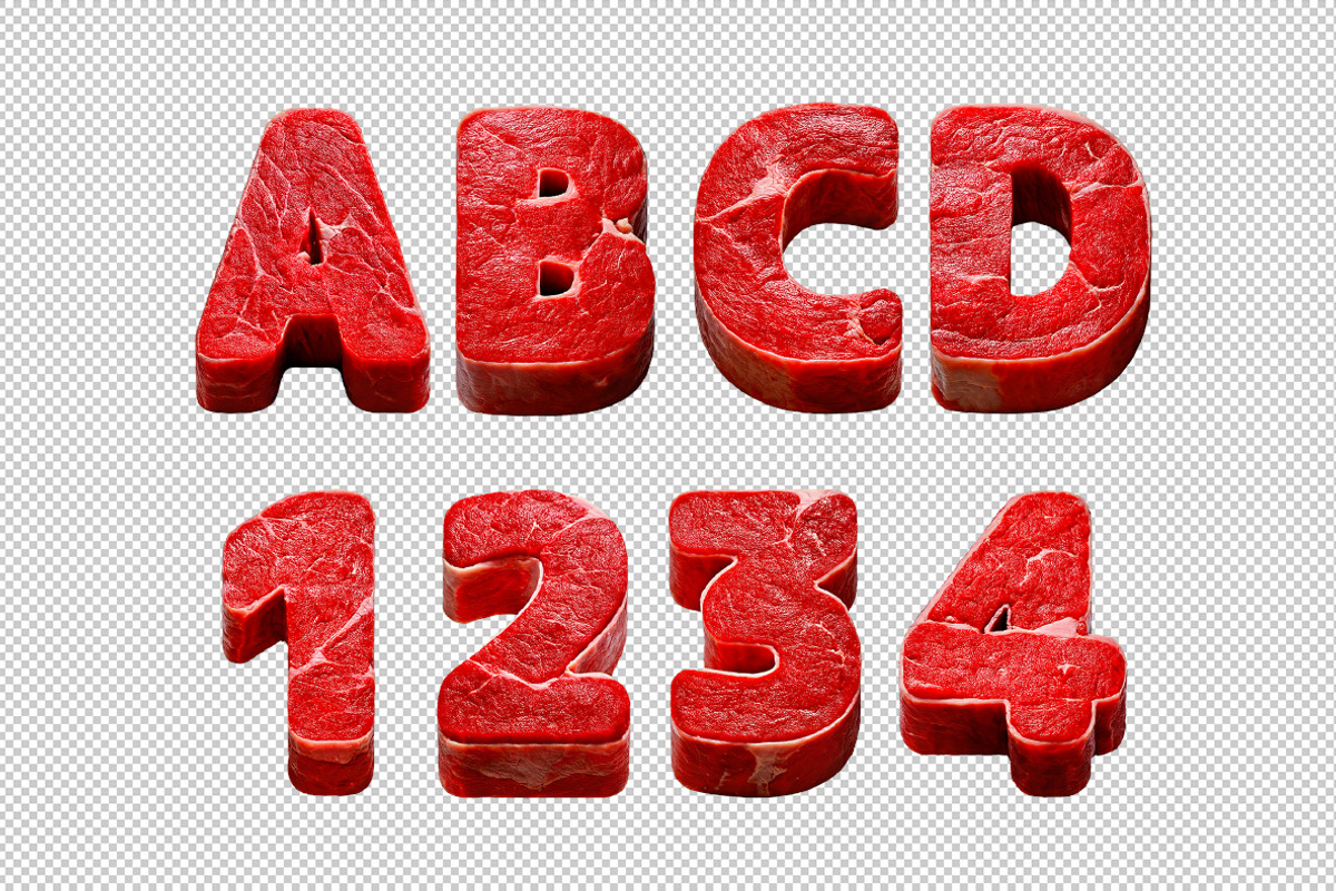 Row Meat Font, a Handwritten Font by Handmadefont (Photo 10 of 10)