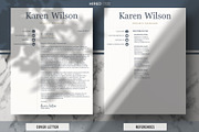 Sales Resume and Cover Letter, CV, a Resume Template by HIRED Design Studio (Thumbnail 4 of 12)