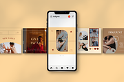 Libracy Fashion - Canva Instagram, a Social Media Template by Inkofert (Thumbnail 2 of 11)