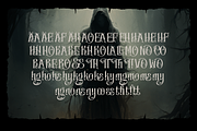 Canderagle Gothic Blackletter, a Blackletter Font by madeDeduk (Thumbnail 10 of 10)