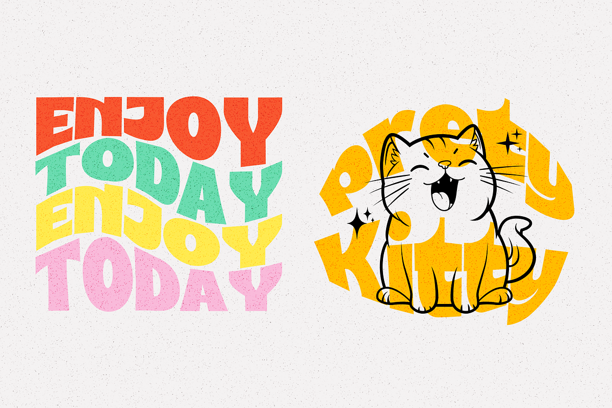 Motesa - Playful Bold Font, a Sans Serif Font by Elmous (Photo 7 of 10)
