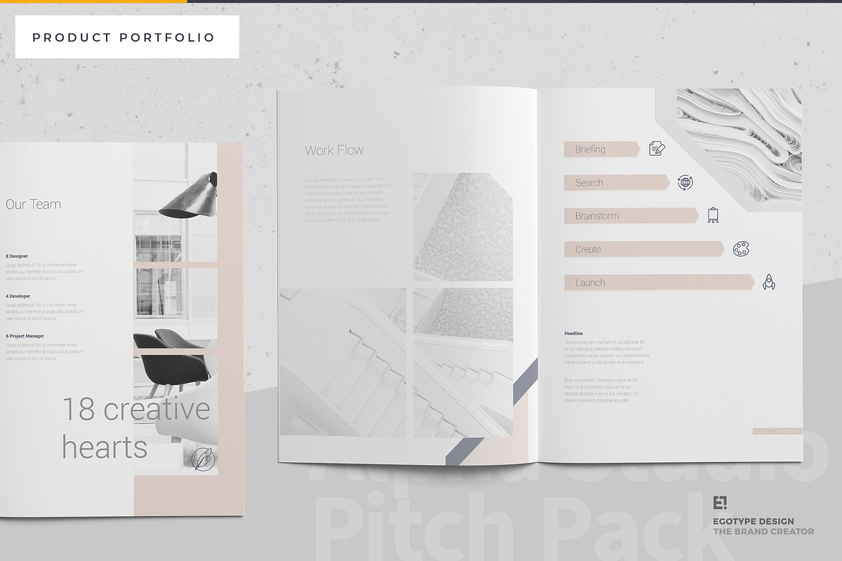Calm Portfolio, a Brochure Template by Egotype (Photo 17 of 20)