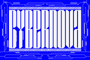 Zephyrus | Modern Condensed Cyber, a Sans Serif Font by Ardana Creative (Thumbnail 4 of 7)