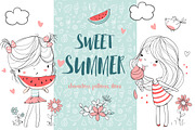 Sweet summer, a Food Illustration by Natalia Skripko (Thumbnail 1 of 5)
