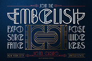 Art Decory Typeface, a Sans Serif Font by alit design (Thumbnail 3 of 17)