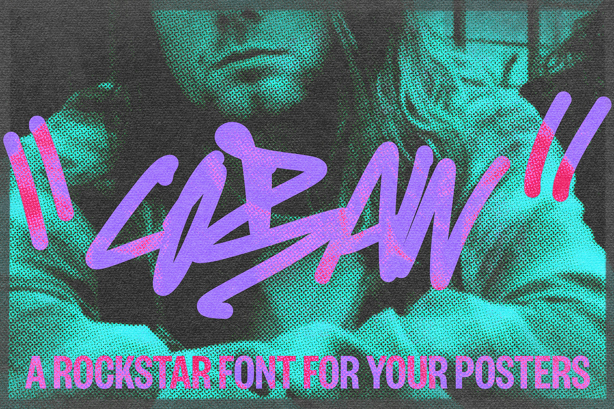 COBAIN FONT, a Script Font by ATV SHOP (Photo 1 of 4)