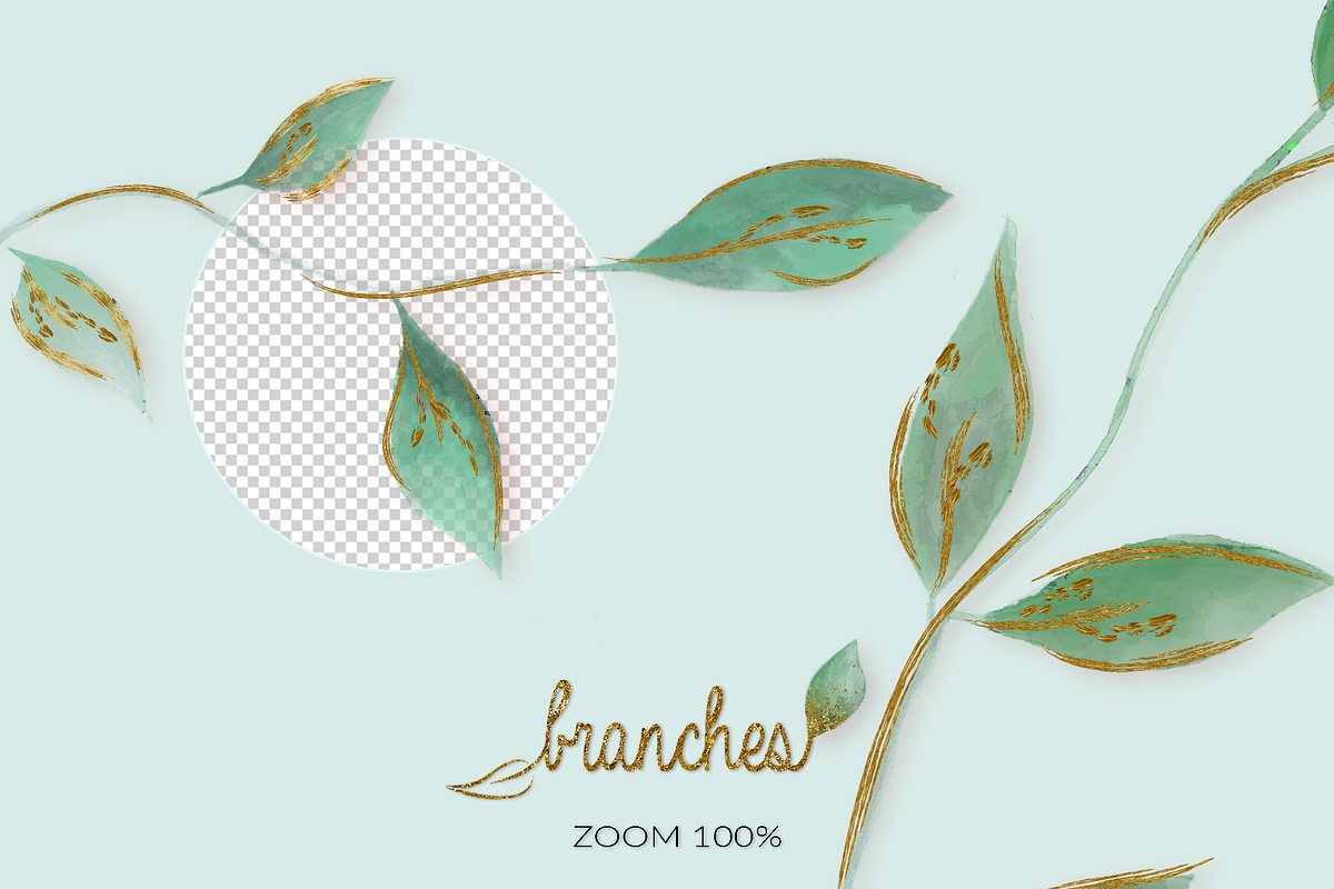 Branches & Splatter Kit, a Brush Add-On by PandoraDreams (Photo 7 of 38)