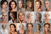Ageless Beauty Mature Women Photos, a Person Photo by HipFonts (Thumbnail 4 of 9)