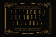Velmorie - Vintage Metal Font, a Sans Serif Font by Luna Shop (Thumbnail 2 of 6)