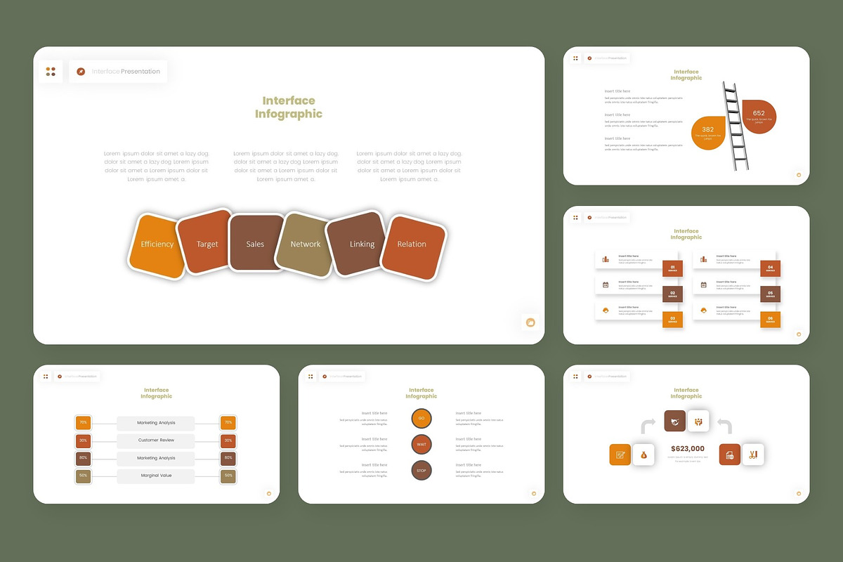Interface Powerpoint, a Presentation Template by NecrolitSlide (Photo 7 of 12)