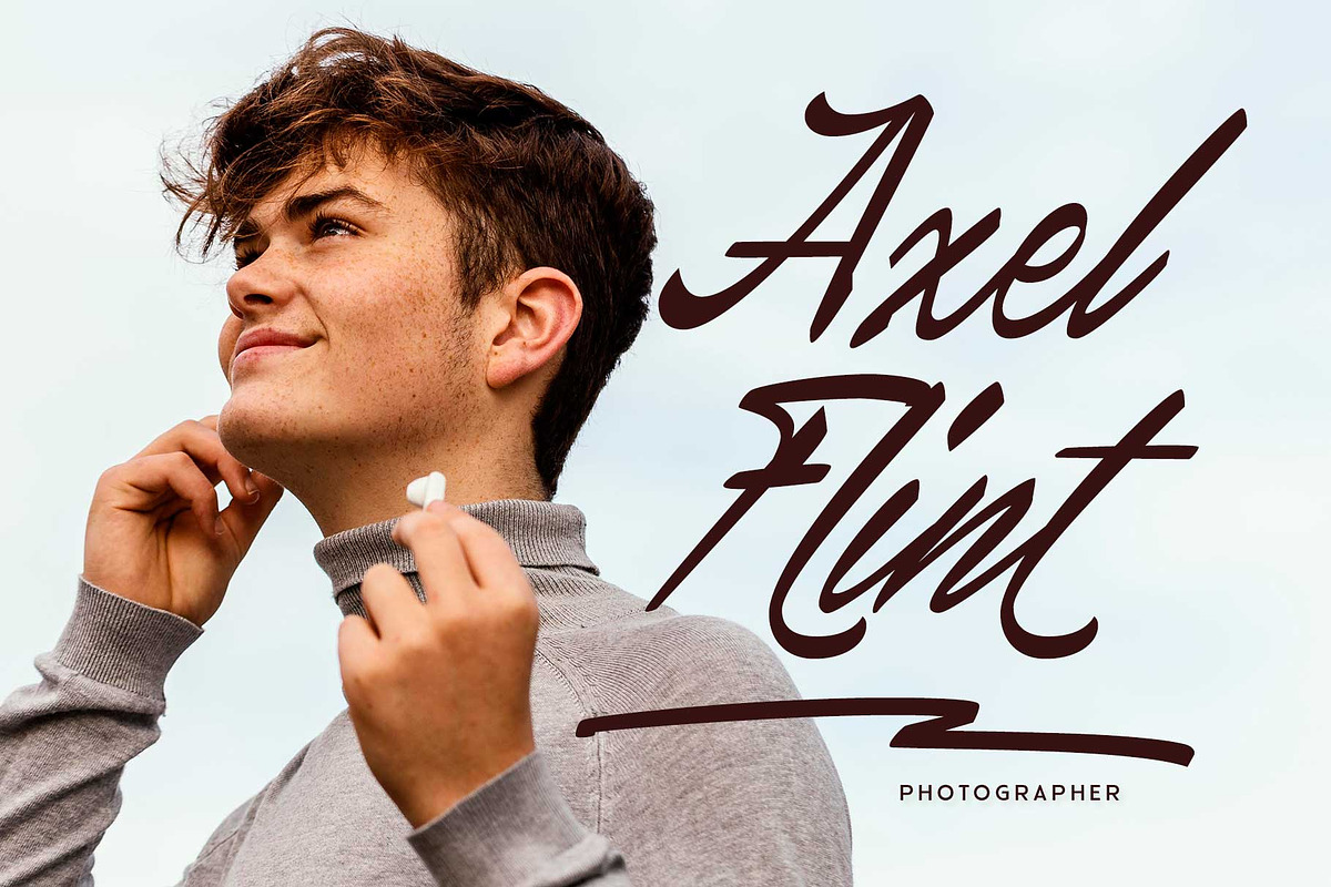 Canlord - Brush Font, a Script Font by Novitype (Photo 7 of 11)