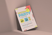 Retro - Birthday Invitation, a Print Template by VUNIRA (Thumbnail 2 of 2)