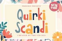 Quirki Scandi - Kids Font