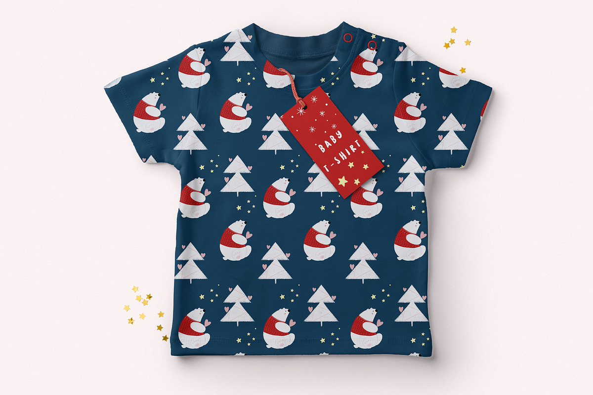 Polar bear party, a Pattern Graphic by Svyatoslava_M (Photo 3 of 7)