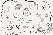 Handmade Cute Easter Icons, an Object Graphic by Laras Wonderland (Thumbnail 2 of 9)