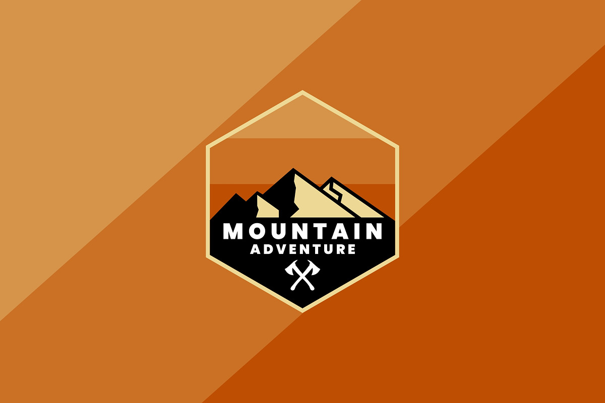 Adventure Mountain Badge Logo Set, a Branding & Logo Template by Artnivora.Std (Photo 3 of 5)