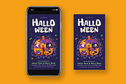 Halloween House Party, a Flyer Template by Esui Studio (Thumbnail 2 of 4)