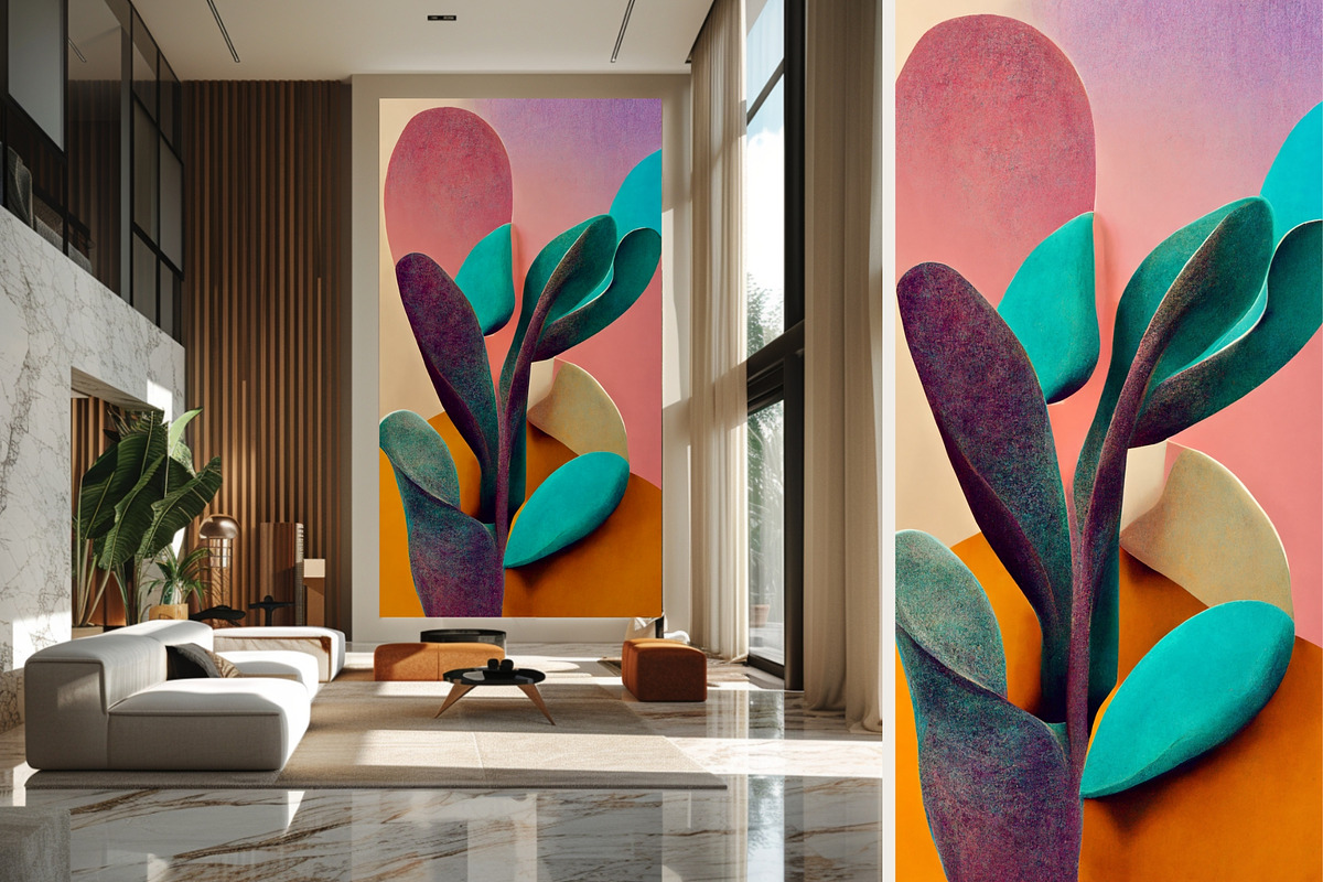 15 pop art abstract plant modern, a Decorative Illustration by ARTOZEN DIGITAL (Photo 11 of 15)