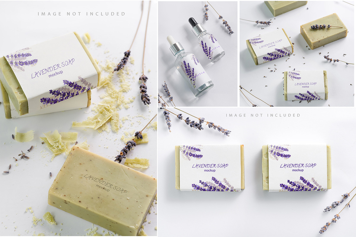 Lavender cosmetics Mockup, a Packaging Mockup by YuMyart (Photo 2 of 10)