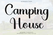 Camping House, a Handwritten Font by InermediaSTUDIO (Thumbnail 3 of 8)