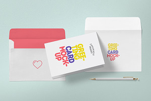 Greeting Card Mockups