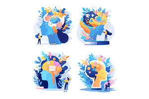 Mind innovation cartoon vector, an Education Illustration by Stock-Smart-Start