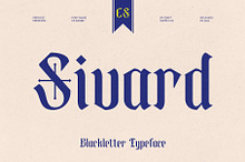 CS Sivard – Blackletter Font