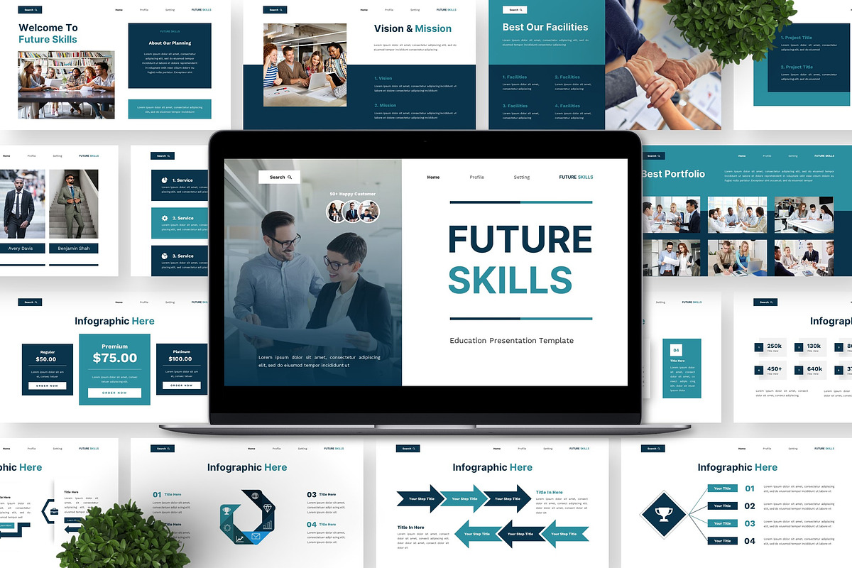 Future Skills - Education Powerpoint preview 5