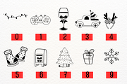 Pretty chrismas, a Symbol Font by Petal Pixels (Thumbnail 5 of 7)