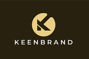 Luxury Letter K Circle Logo