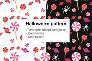 Halloween candy patterns, an Illustration by Volha (Thumbnail 3 of 4)