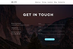 Colab - Responsive PSD Template