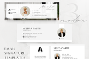 Real Estate Email Signature Template, a Marketing Template by ZoaniDesign (Thumbnail 1 of 10)
