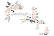 Pink, Beige and Grey Florals, an Illustration by Graphic Blue Bird (Thumbnail 6 of 6)