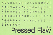 Pressed Flaws Textured Typeface, a Sans Serif Font by softulka (Thumbnail 5 of 5)