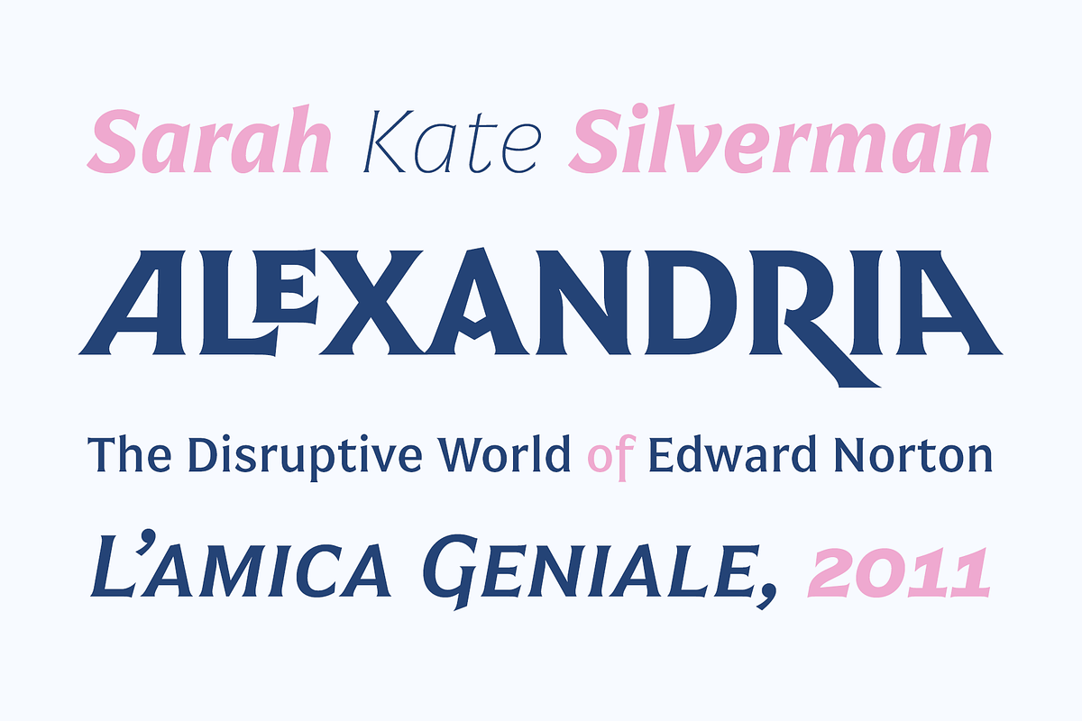 LC Gianluca, a Serif Font by CTCH (Photo 12 of 15)