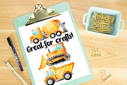 Watercolor Construction Clipart, an Illustration by DigitalArtsi (Thumbnail 4 of 4)