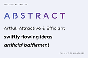 Meticula - Sans-serif Typeface, a Sans Serif Font by KushJain (Thumbnail 4 of 6)