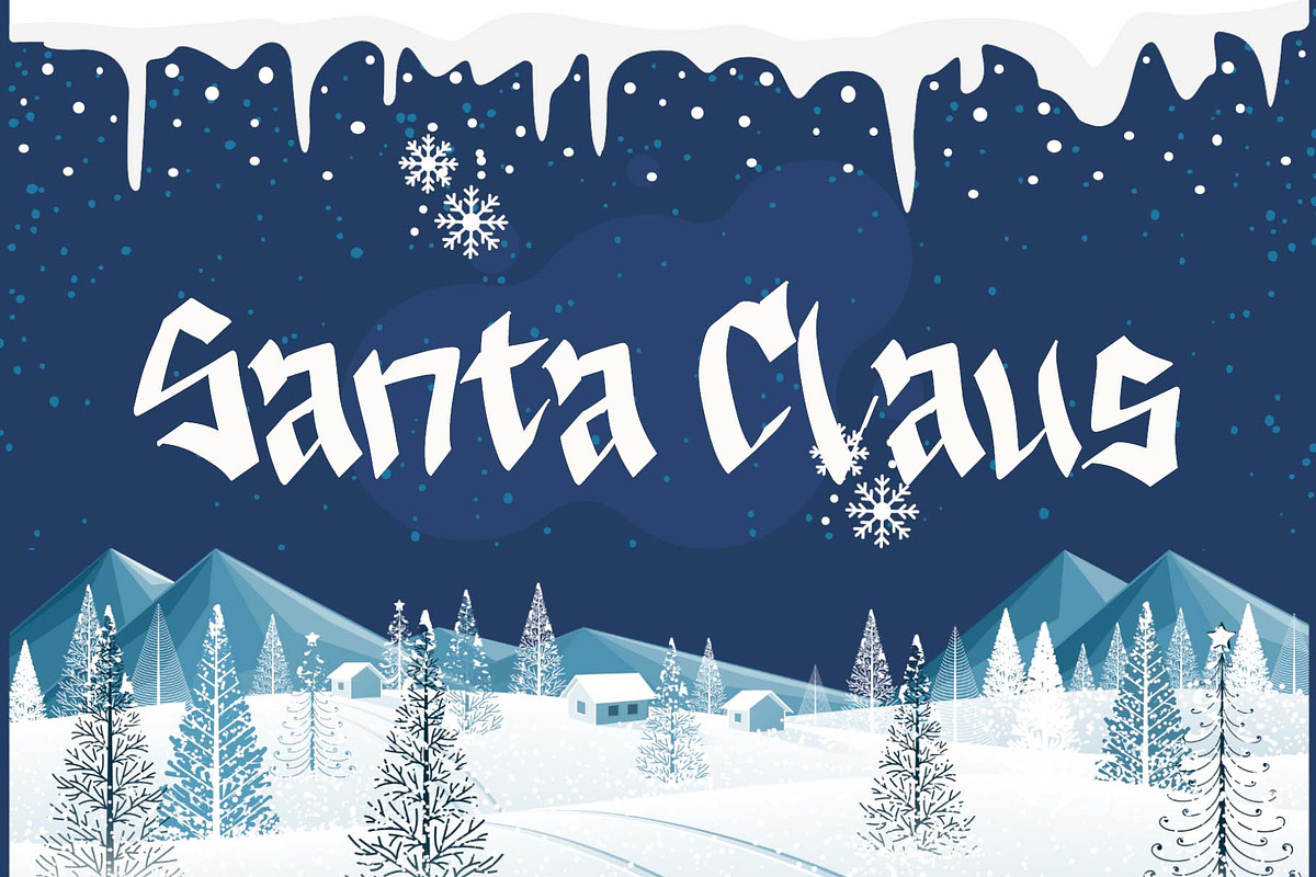 Winter Graffiti, a Blackletter Font by Yoga Letter (Photo 2 of 5)