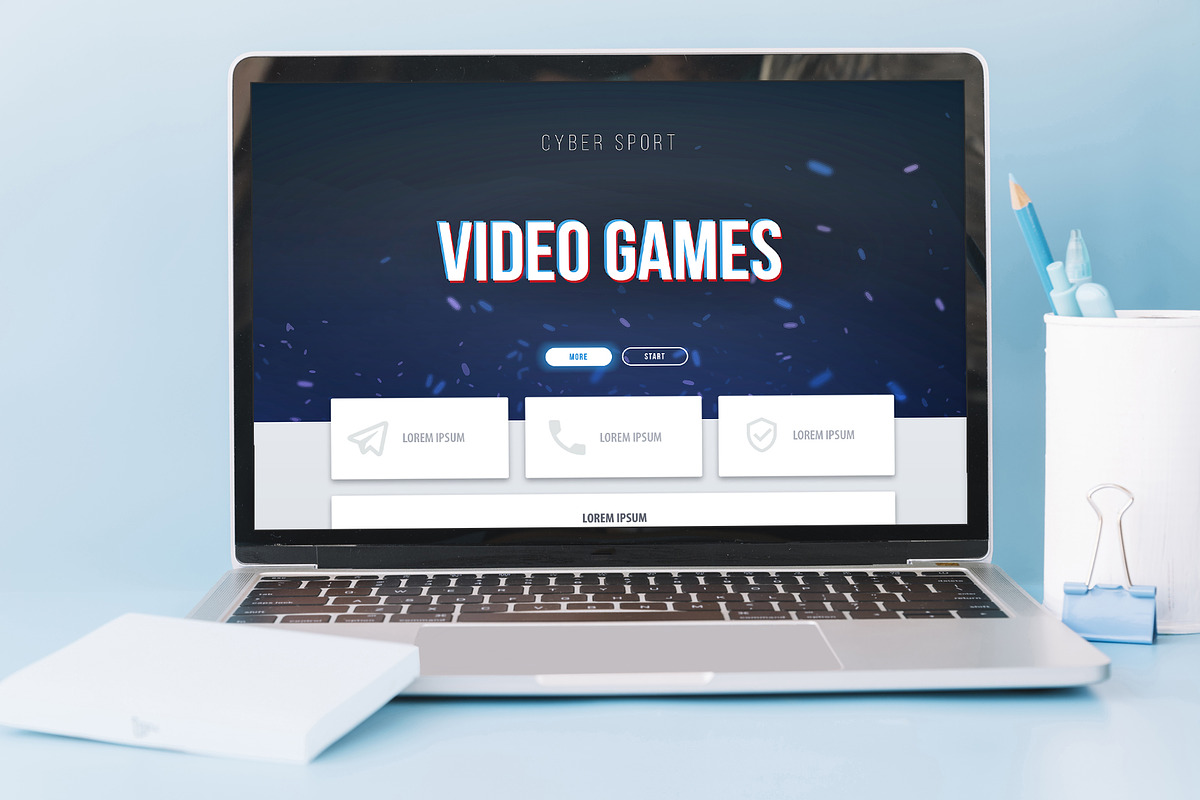 Cyber Sport banners., a Technology Illustration by Leo Edition (Photo 4 of 5)