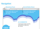 Minimalist Blue Template, a Presentation Template by Iconography - Pitch Deck (Thumbnail 19 of 21)